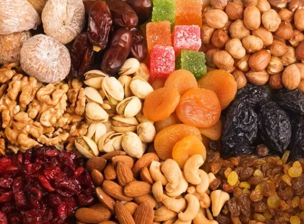 Nueces y frutas secas